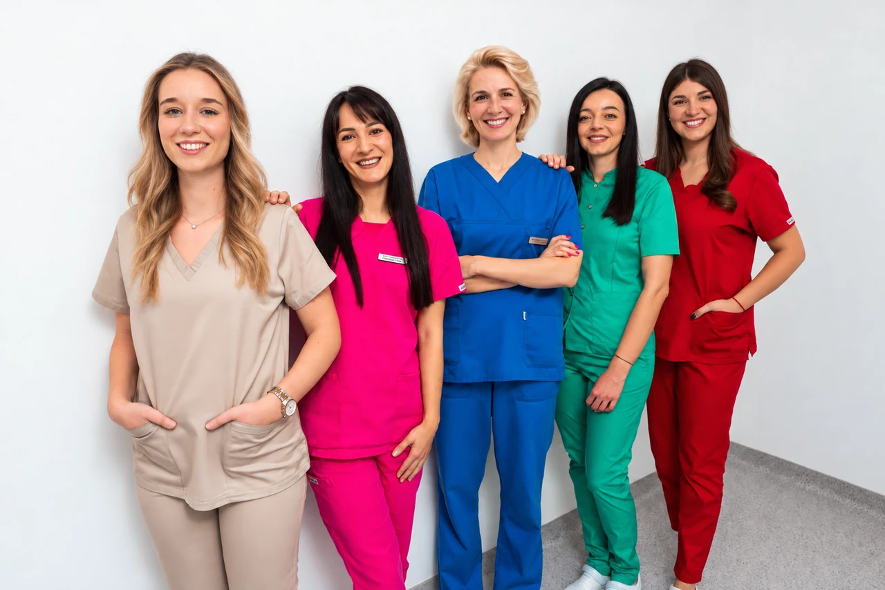 The team at Aleksandra dental practice.